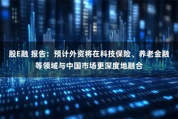 股E融 报告：预计外资将在科技保险、养老金融等领域与中国市场更深度地融合